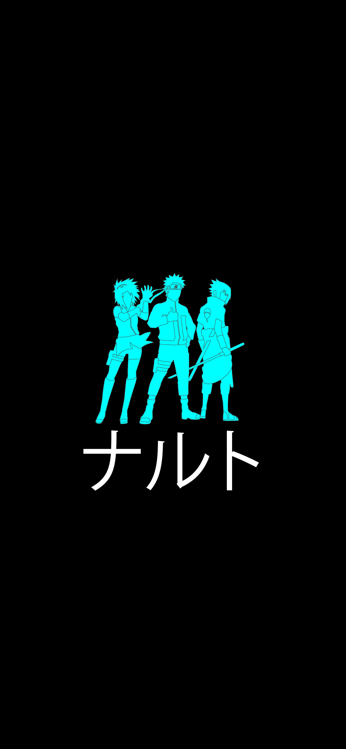 1205x2609 Naruto ナルト amoled wallpaper