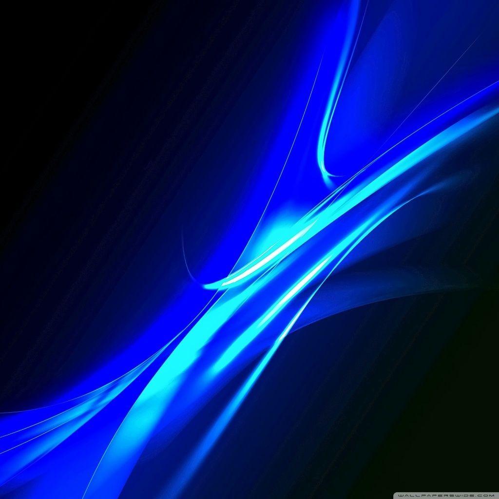 1024x1024 Blue Neon Light Ultra HD Desktop Background Wallpaper for 4K UHD TV : Tablet
