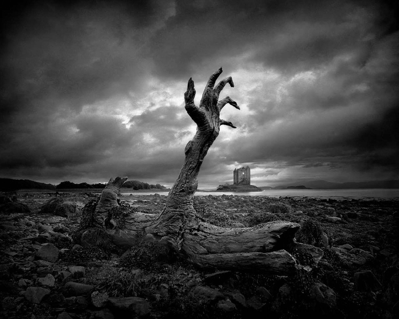 1280x1024 Desktop wallpaper: Surreal, Dark 4K free download for PC. 1519818