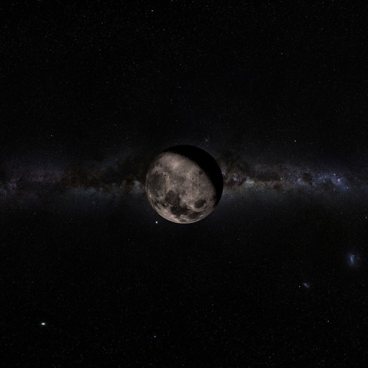 1200x1200 Moon 32K 3D Model $199 - .c4d