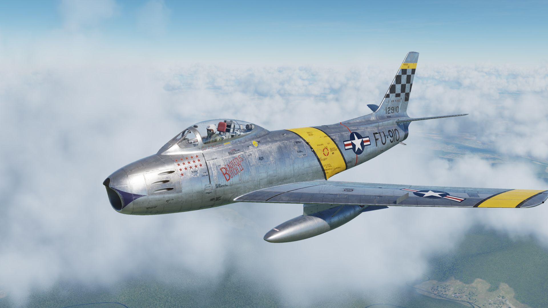 1920x1080 F 86 Sabre Beauteous Butch II 51st FW, 39th FIS