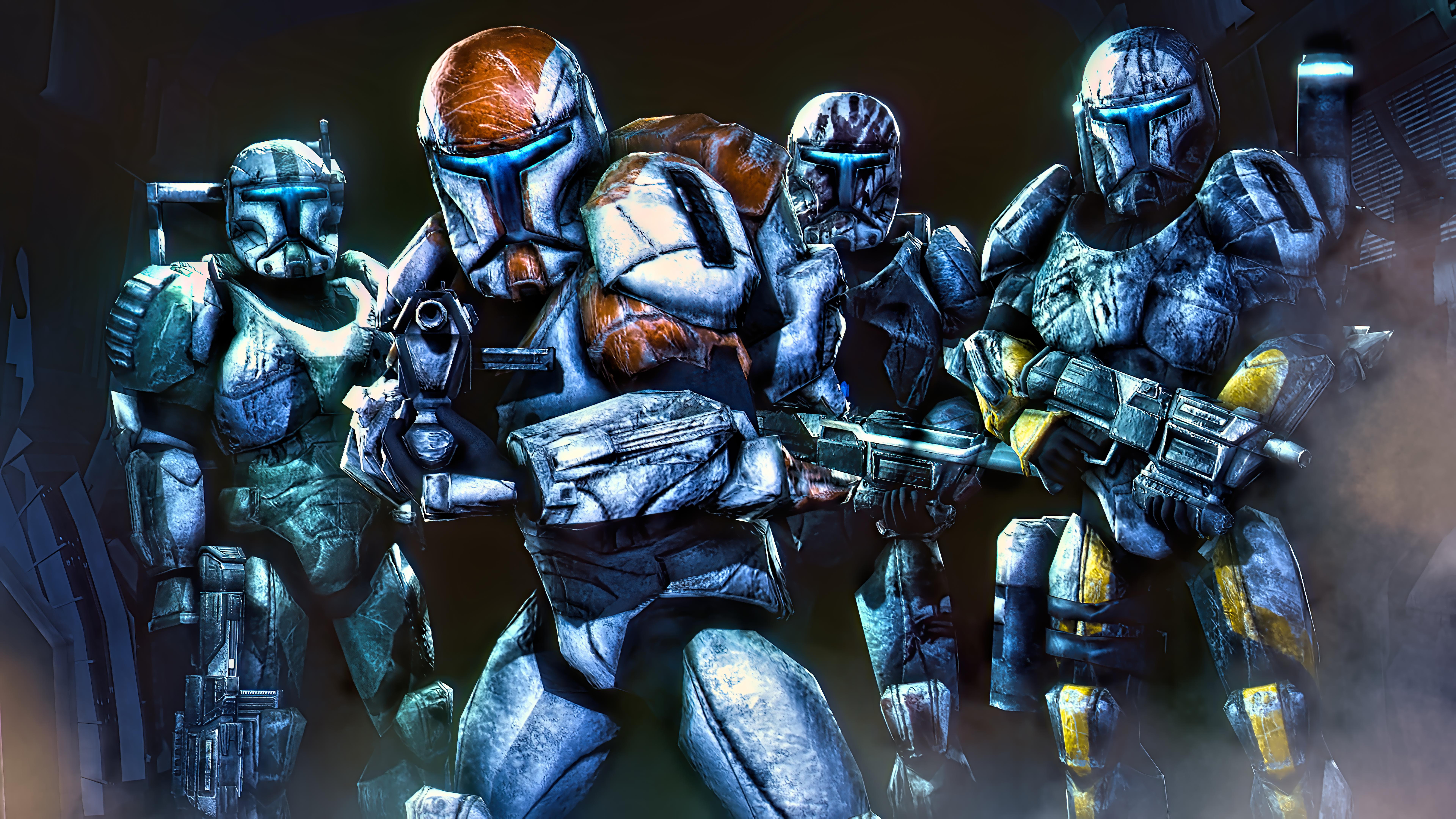 7680x4320 I remastered 3 Republic Commando wallpaper to 8K because this game deserves a remaster so bad