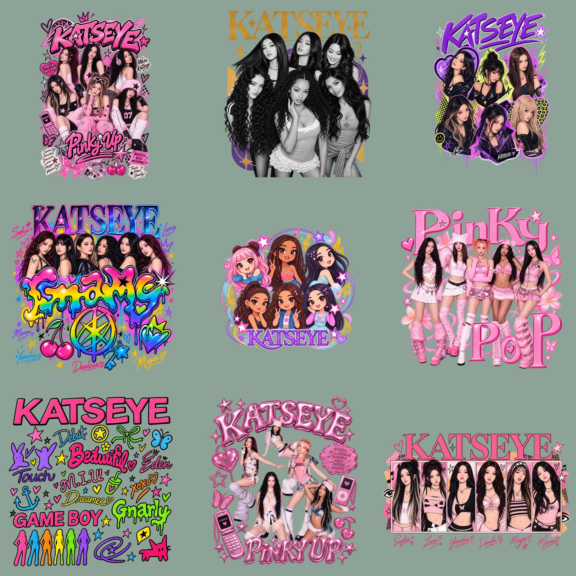 2000x2000 Katseye Chibi Shirt