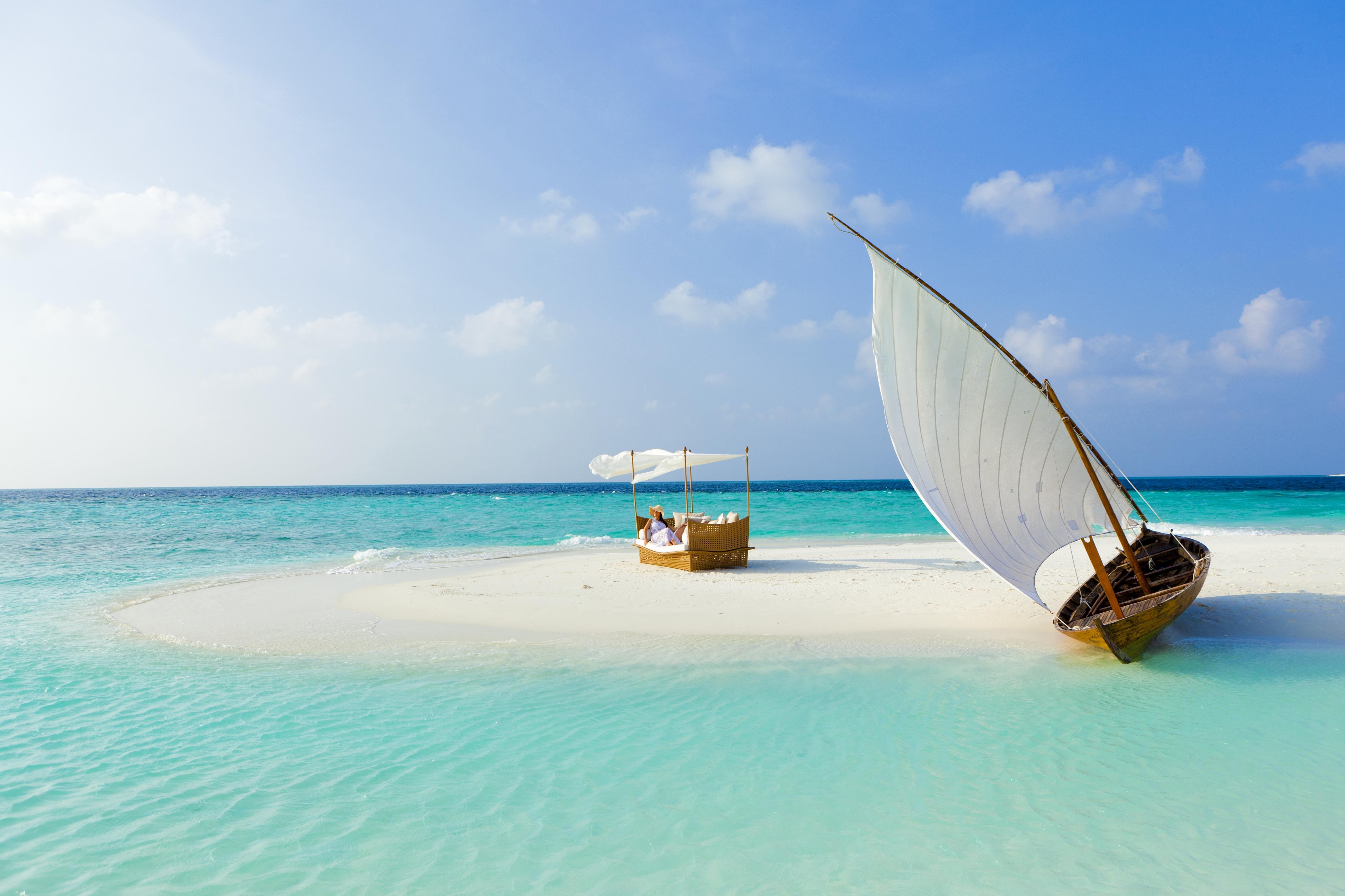 5499x3665 Download wallpaper for 640x1136 resolution. maldives, beach, tropical, sea, sand, island, boat, summer. nature and landscape