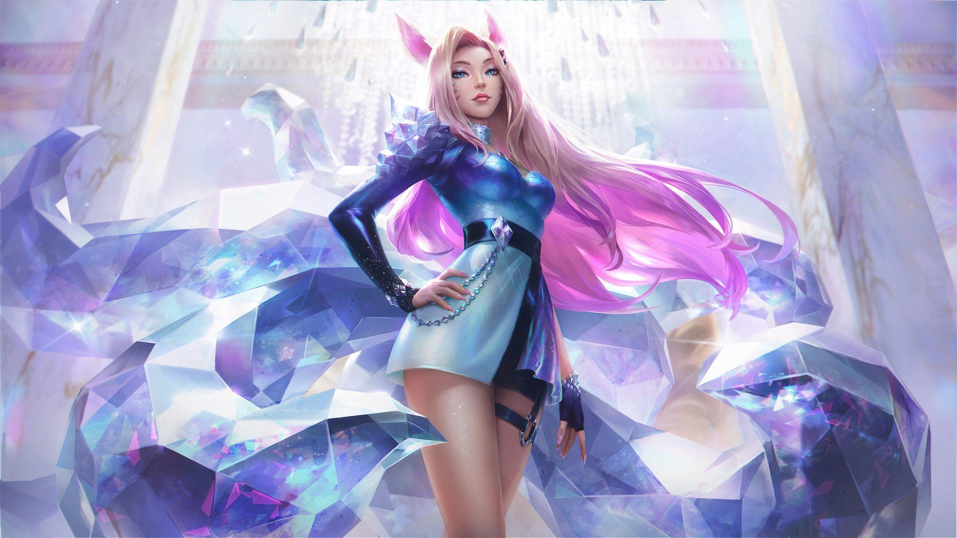 1920x1080 K DA All Out Ahri Wallpaper LOL