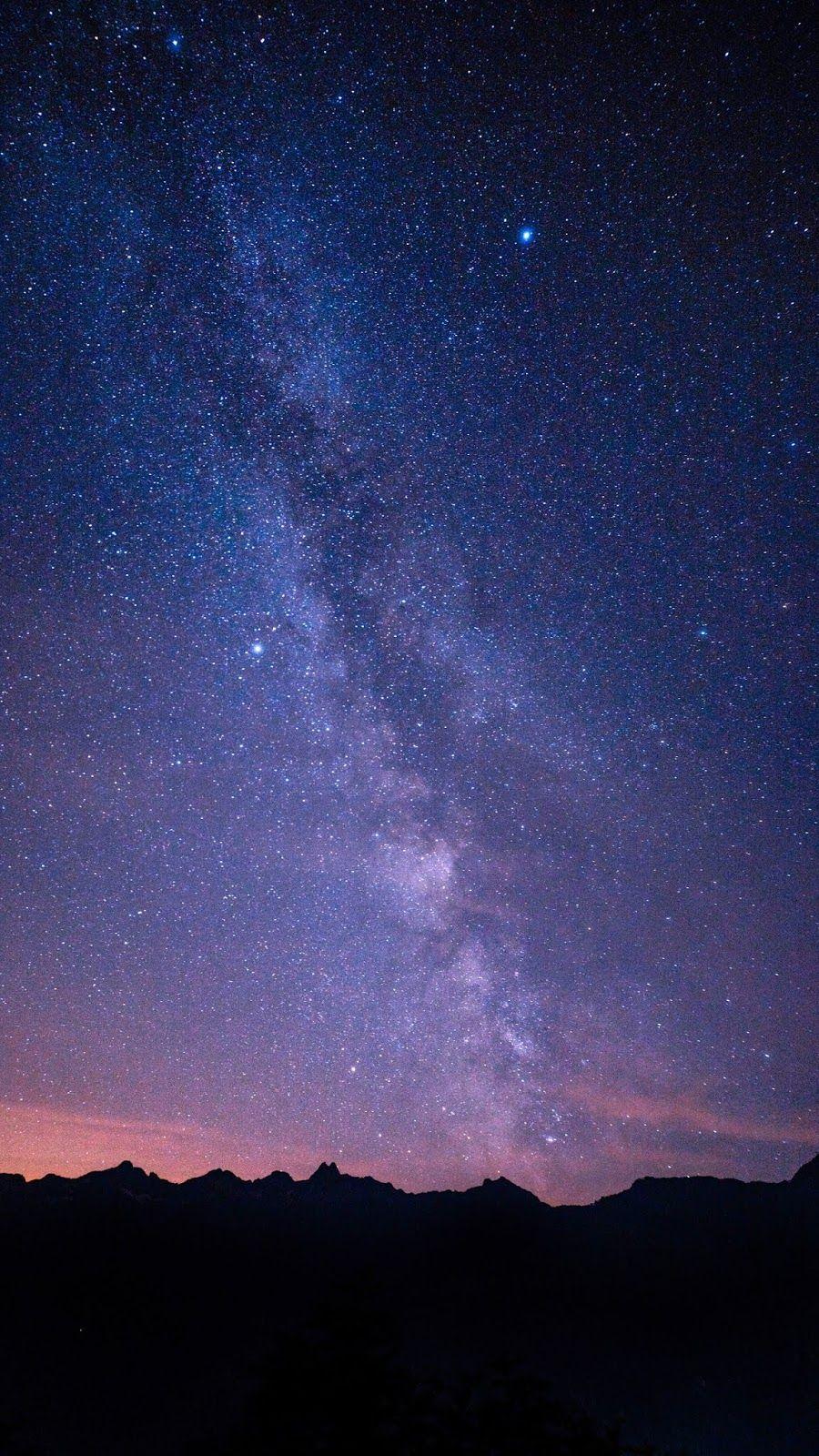 900x1600 Starry night #wallpaper #iphone #android #background #followme. Night sky wallpaper, Starry night wallpaper, Sky aesthetic