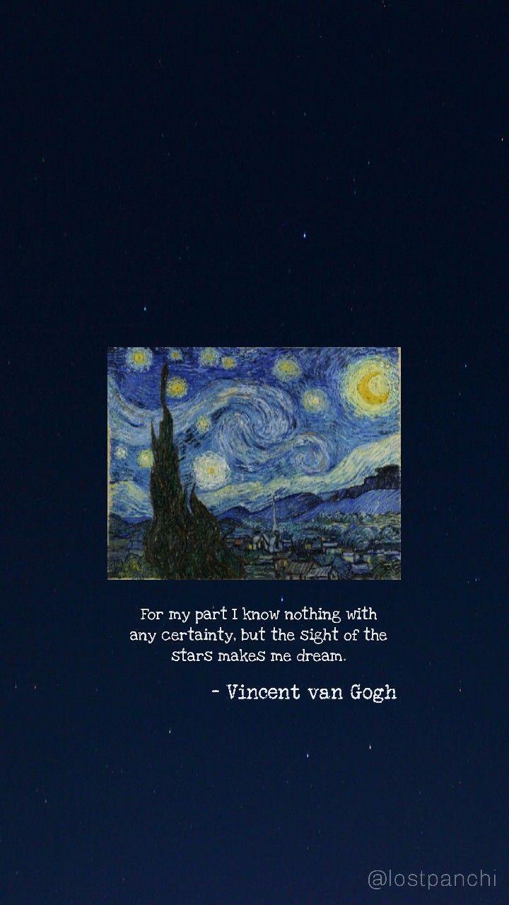 720x1280 The Starry Night lockscreen. Van gogh wallpaper, Starry night van gogh, Starry night painting
