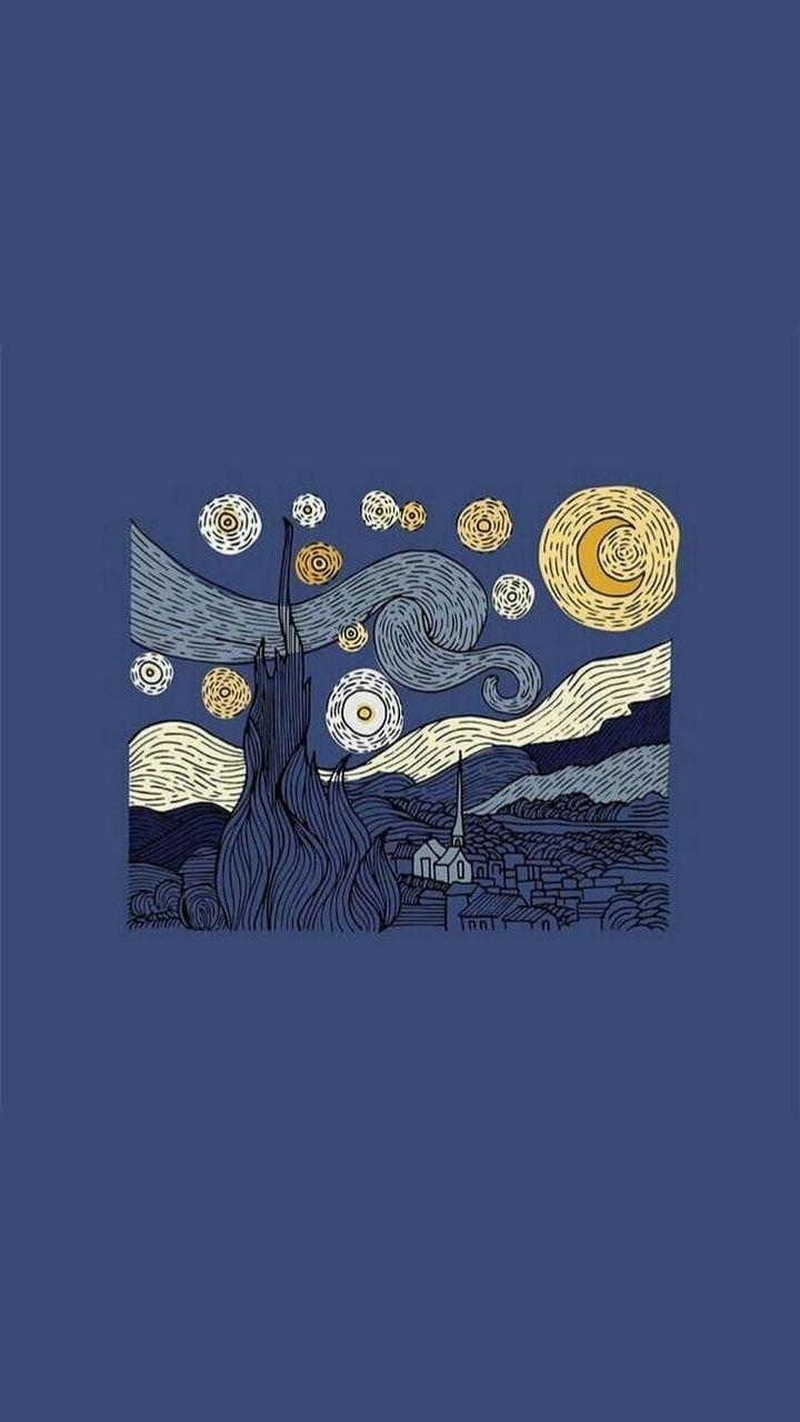 720x1280 Starry night