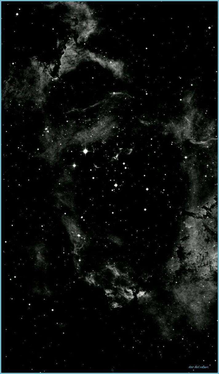 712x1216 Gorgeous Starry Night In 11 Black Aesthetic Wallpaper, Dark Black Wallpaper