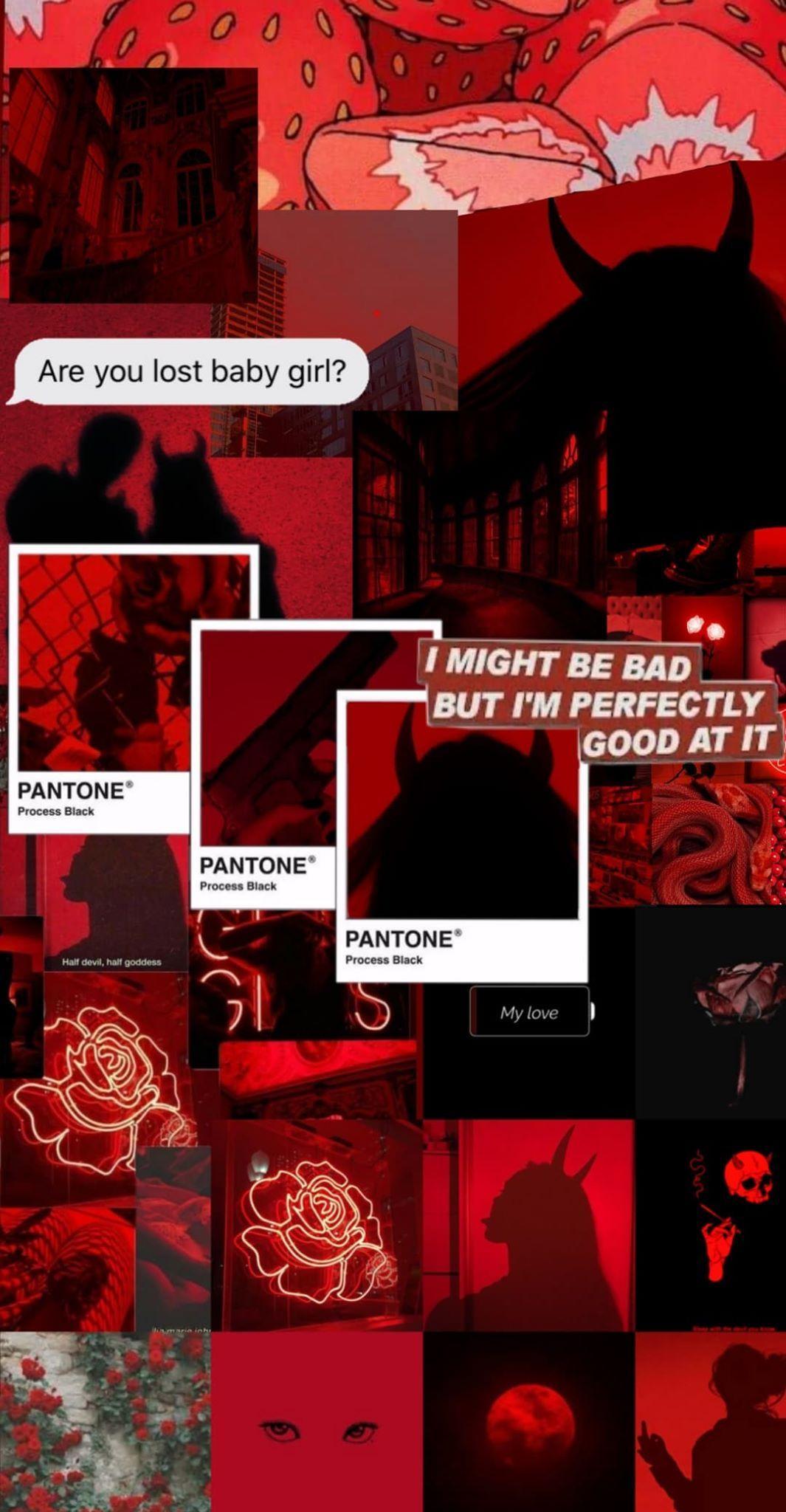 1065x2048 Red Aesthetic Wallpaper/ Lockscreen. Baby girl wallpaper, Purple wallpaper iphone, iPhone wallpaper tumblr aesthetic