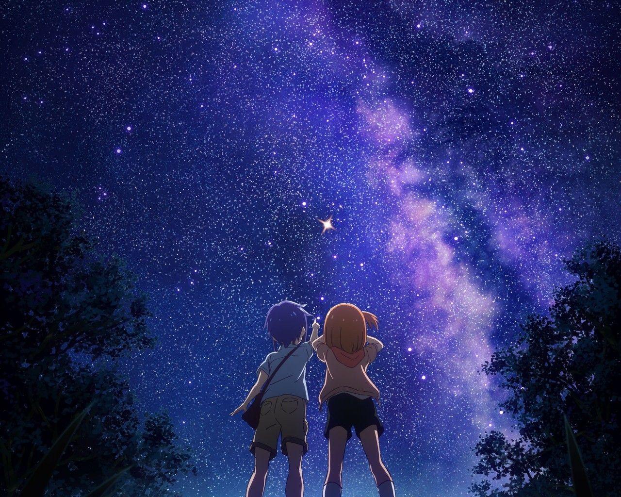 starsinaglass  Anime scenery, Sky anime, Anime scenery wallpaper