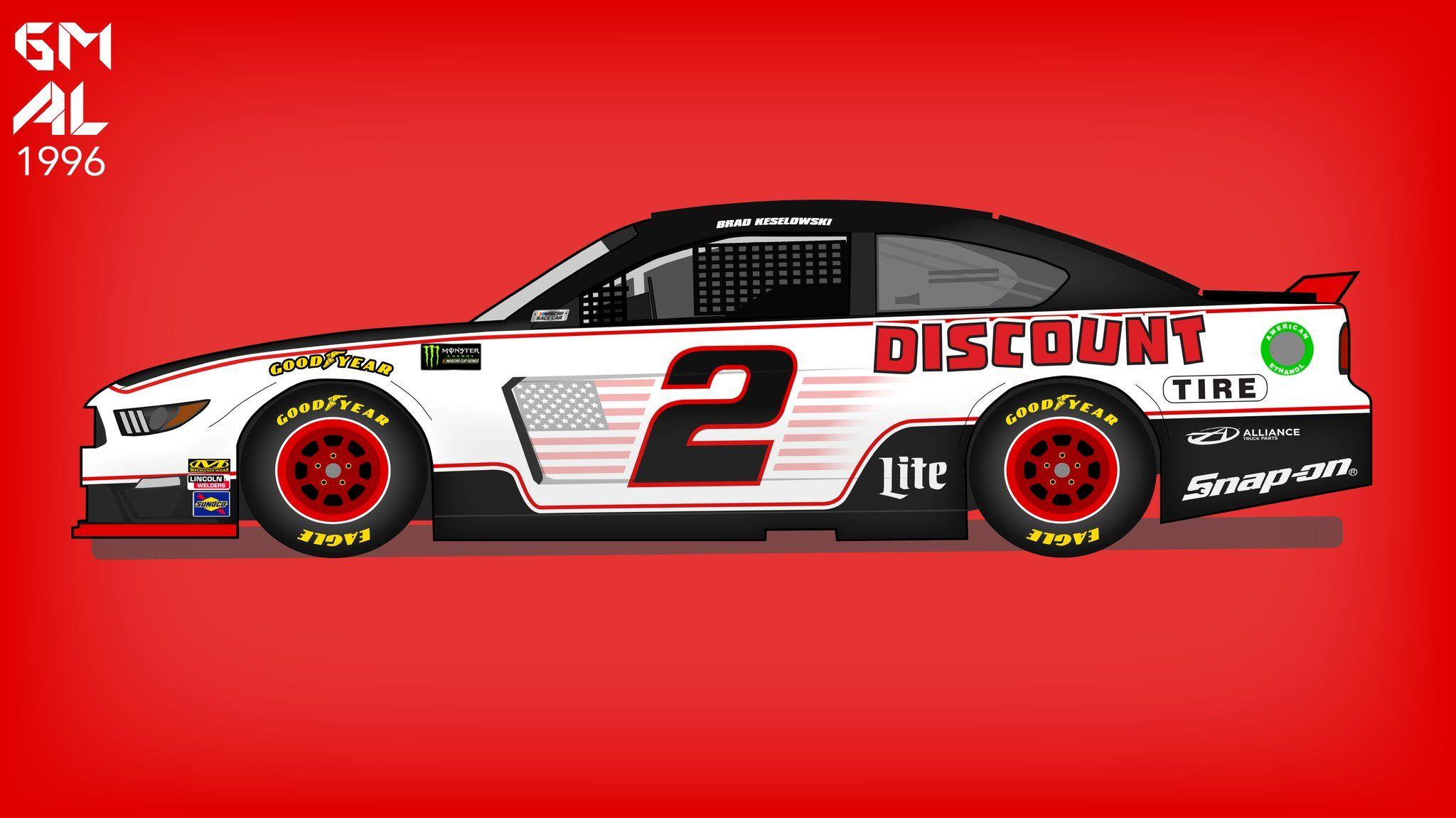 2048x1152 That guy no one heard of på Twitter: Fictional Discount Tire Ford Mustang Keselowski #nascar #motorsport #graphic #graphicdesign #motorsportdesign #digitalmedia #photoshop #vector #car #carporn #Ford #Mustang #art