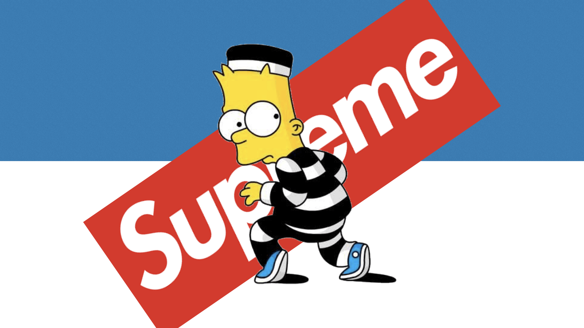 2208x1242 Supreme Bart Desktop Wallpaper
