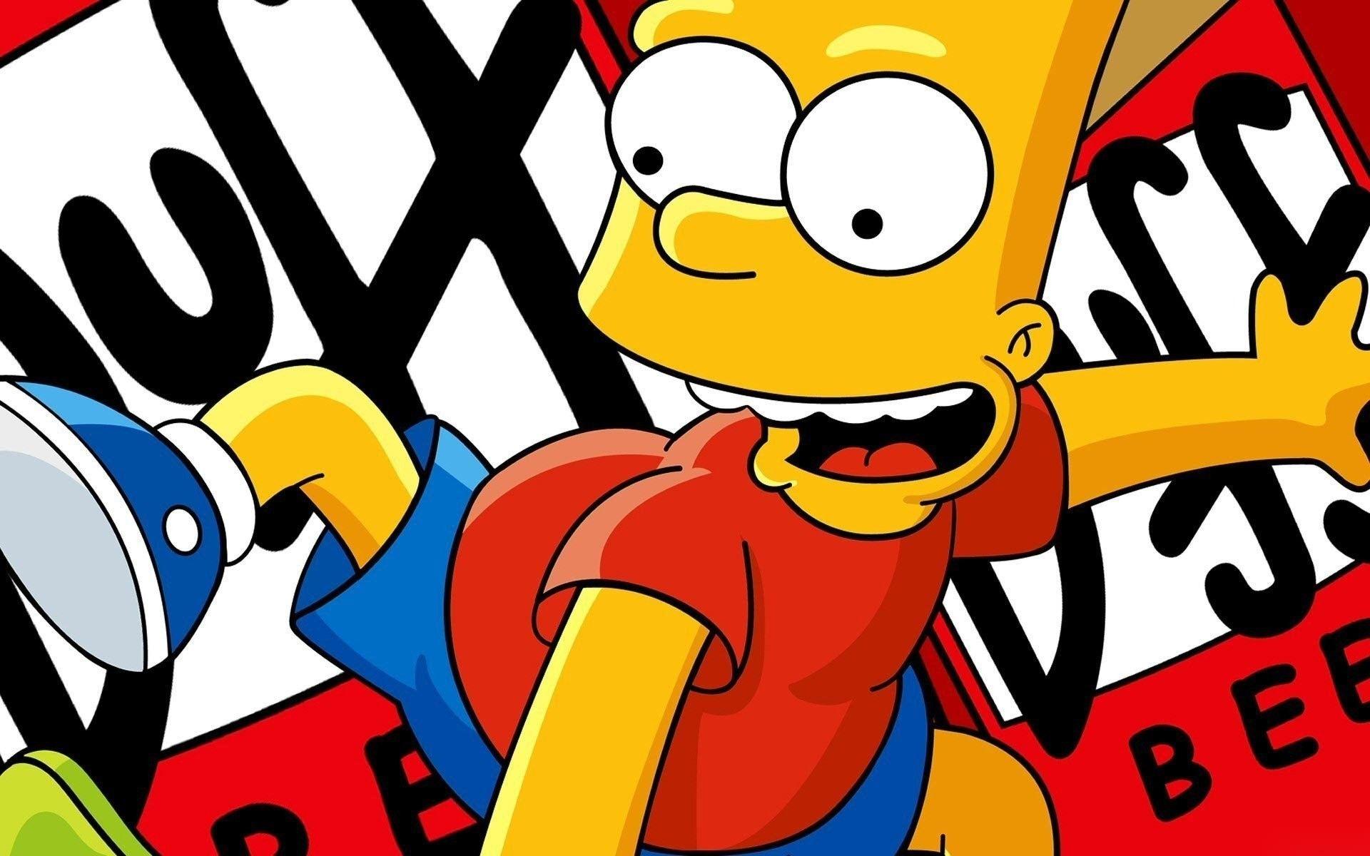 1920x1200 Computer Bape Bart Wallpaper