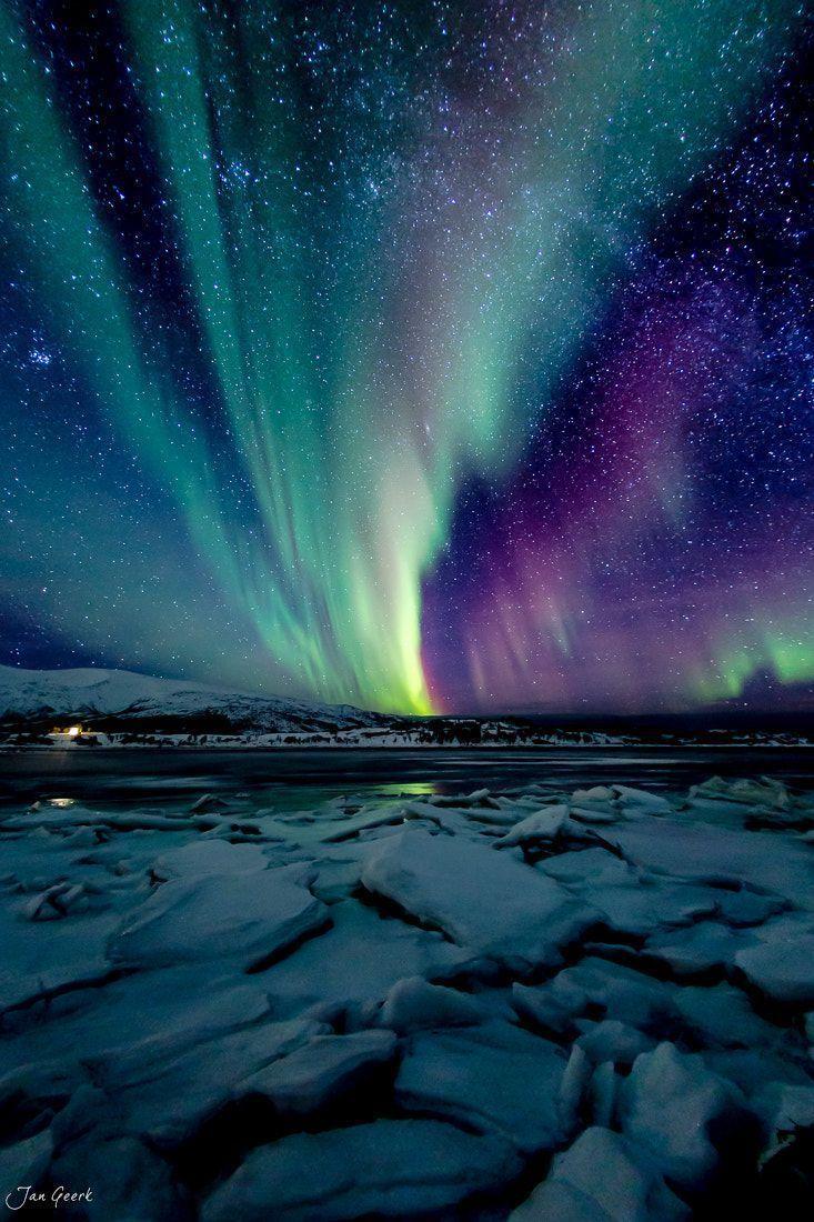 733x1100 Aurora Norway by Jan Geerk.. Website.. Facebook. Northern lights wallpaper, Northern lights photography, Northern lights