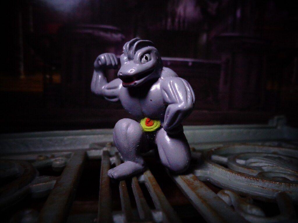 1024x768 Machoke. Machoke is destined to meet his end in a rather em