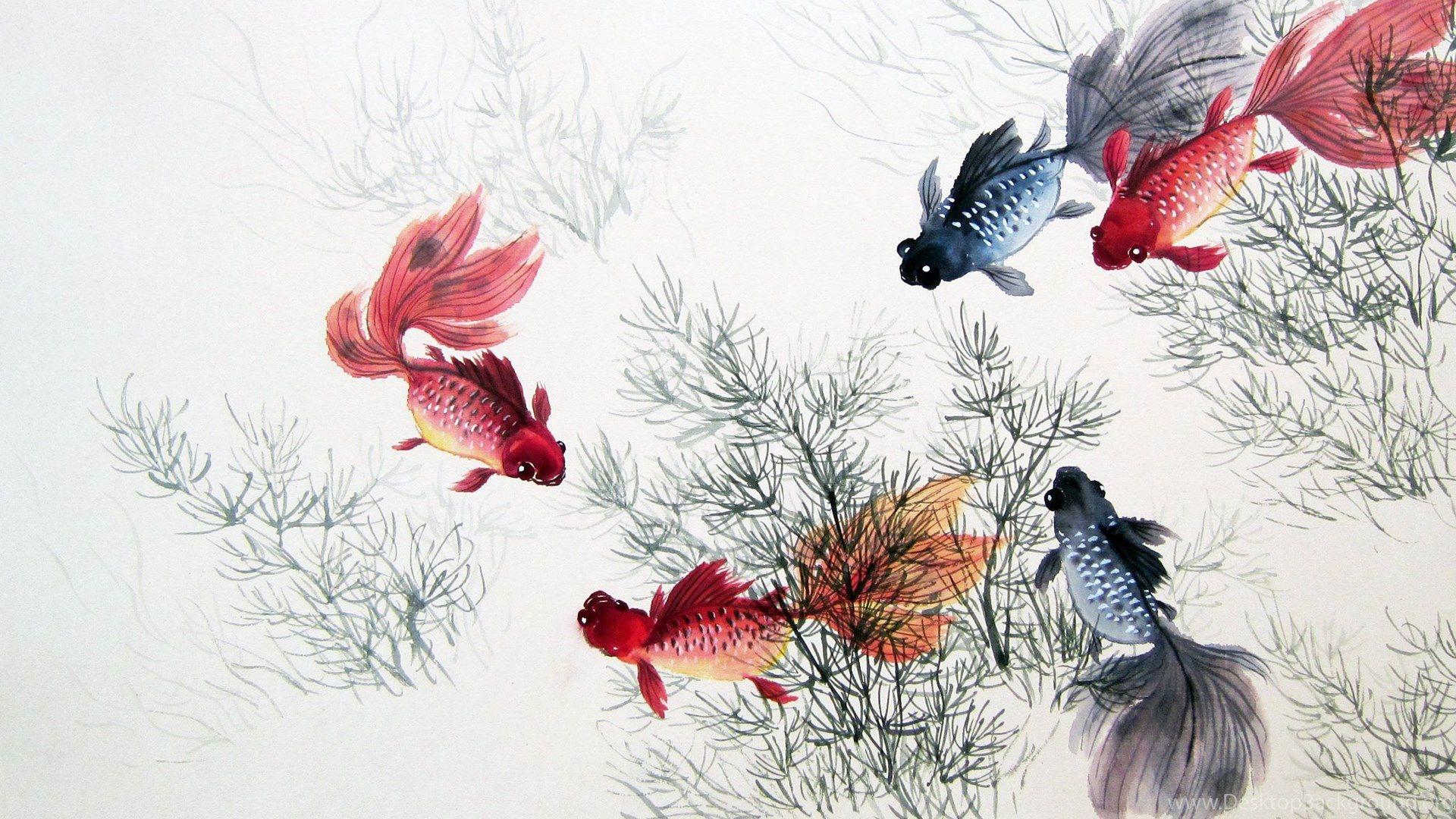 1920x1080 Asian Art Desktop Background .