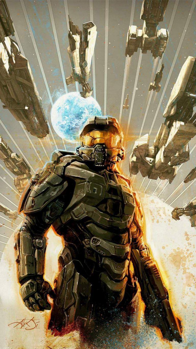 768x1365 iPhone Wallpaper for iPhone XS, iPhone XR and iPhone X : iPhone Wallpaper. Halo master chief, Halo video game, Halo game