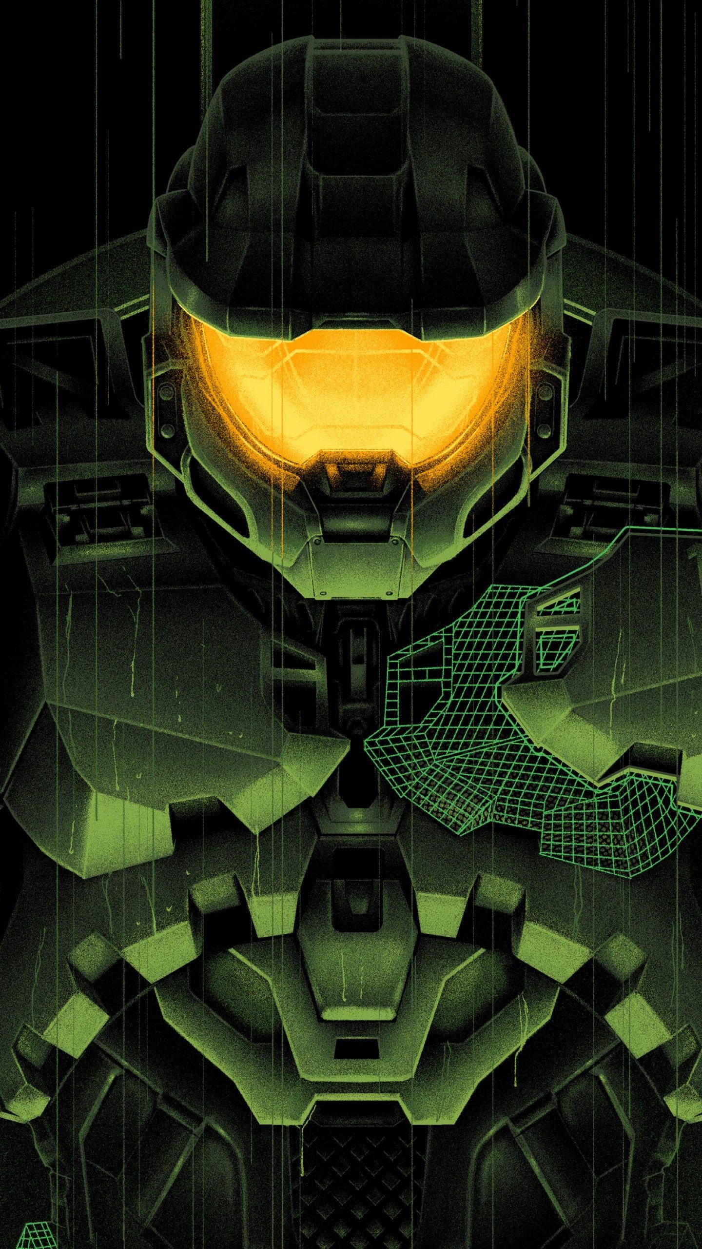 1440x2560 Master Chief 4K Wallpaper, Halo Infinite, Artwork, Games