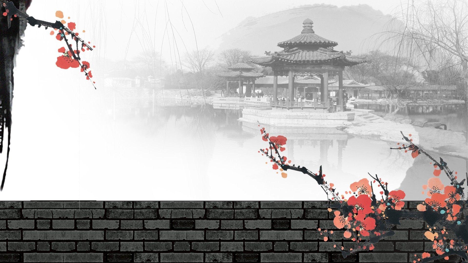 1920x1080 Beautiful Chinese Art Wallpaper .