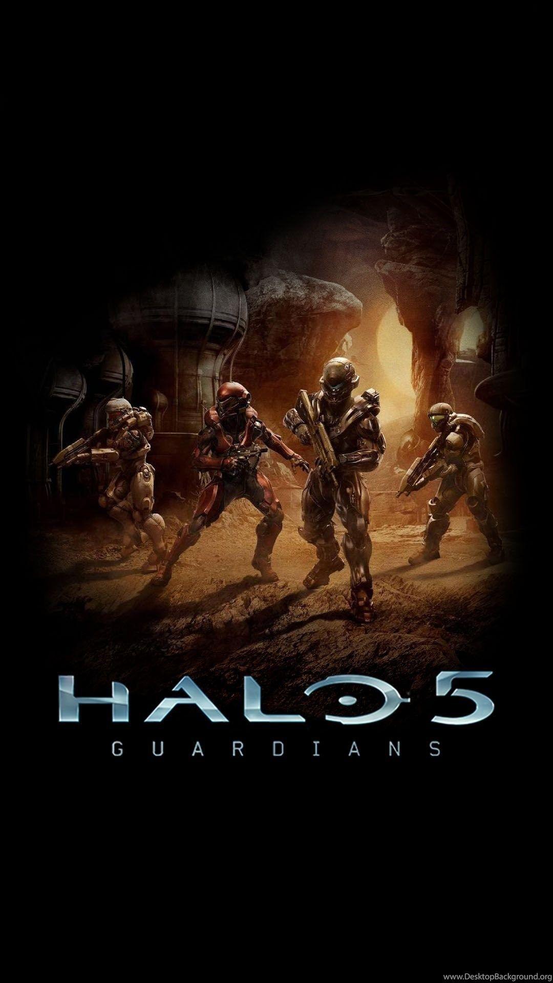 1080x1920 Halo 5 iPhone 5 Home Screen
