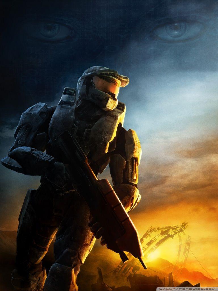 768x1024 Halo iPhone Wallpaper