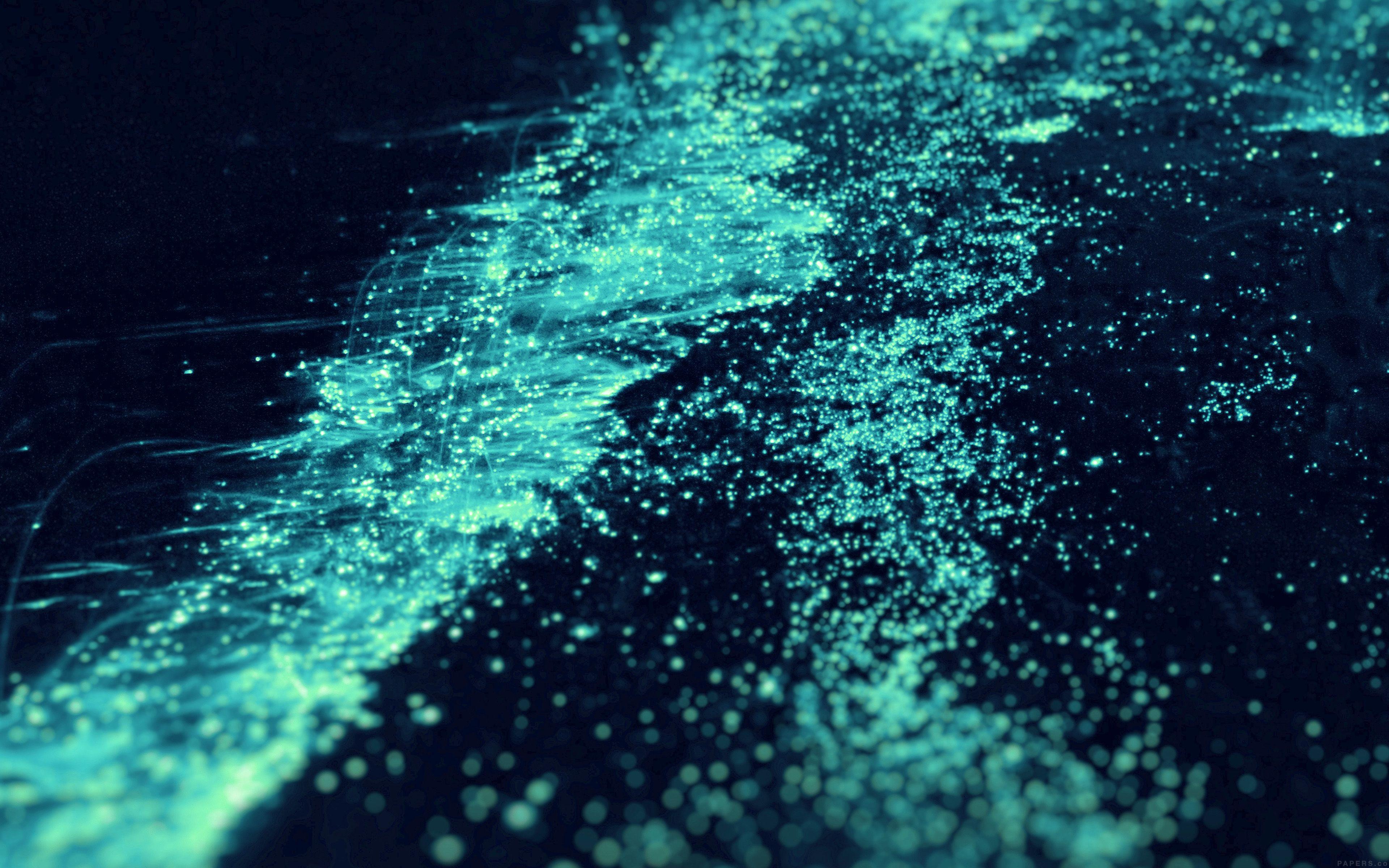 3840x2400 Sea Of Lights Dark Green Night Love Nature Wallpaper