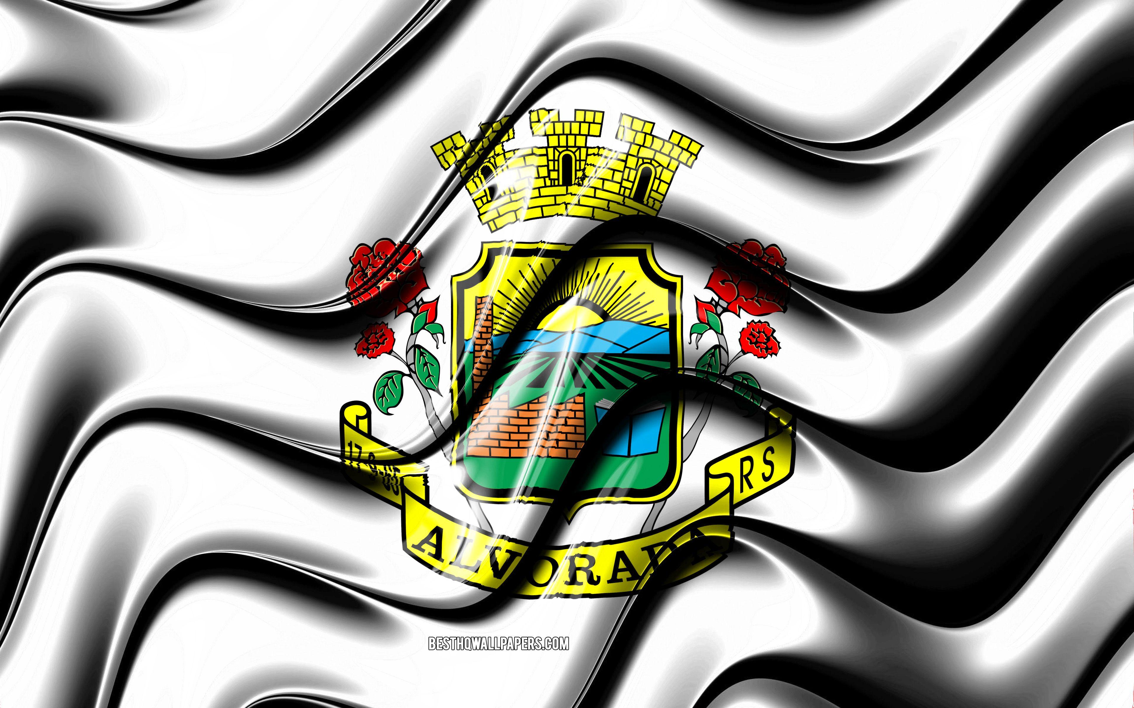 3840x2400 Download wallpaper Alvorada Flag, 4k, Cities of Brazil, South America, Flag of Alvorada, 3D art, Alvorada, Brazilian cities, Alvorada 3D flag, Brazil for desktop with resolution 3840x2400. High Quality HD picture wallpaper