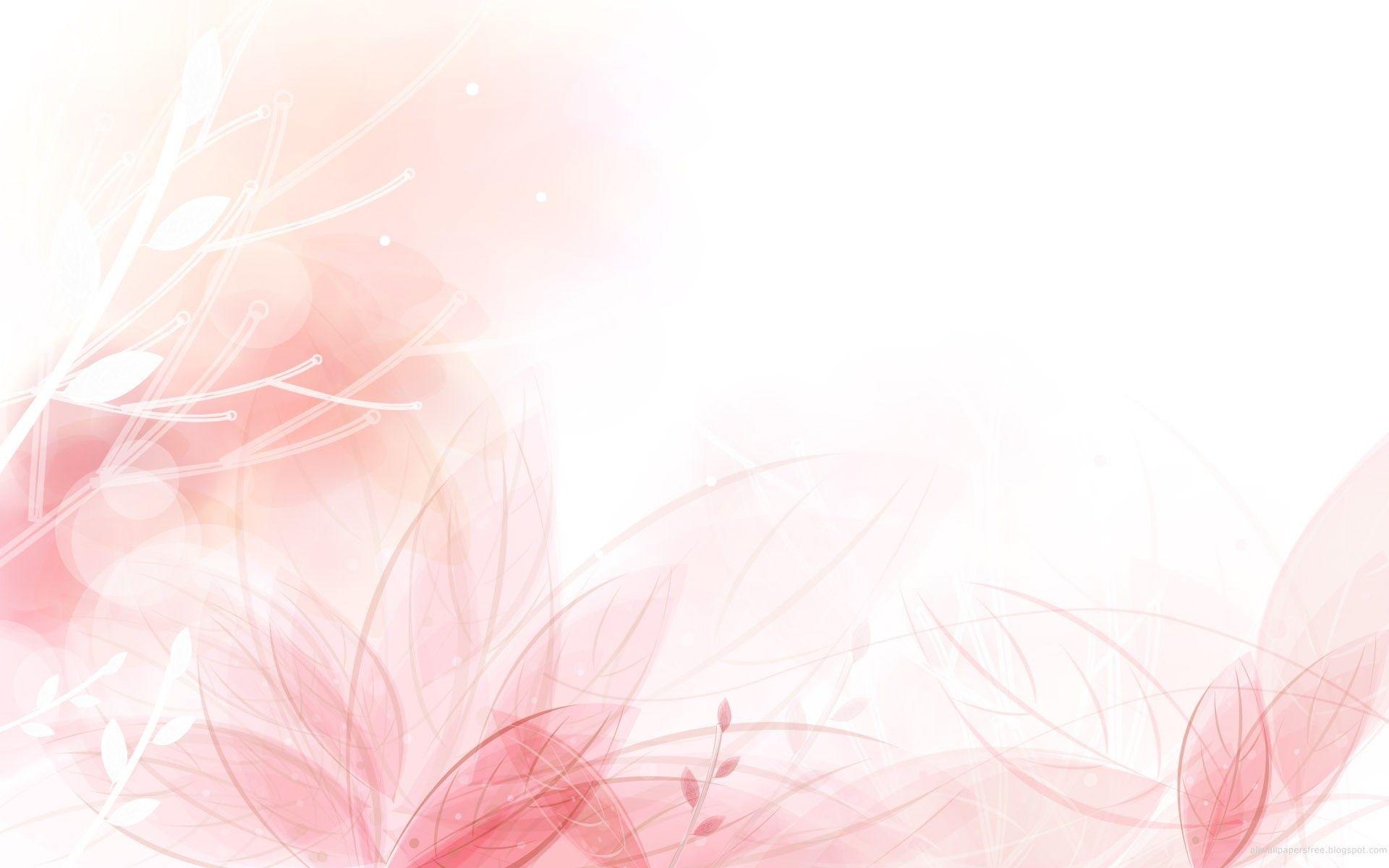 1920x1200 White And Pink Wallpaper