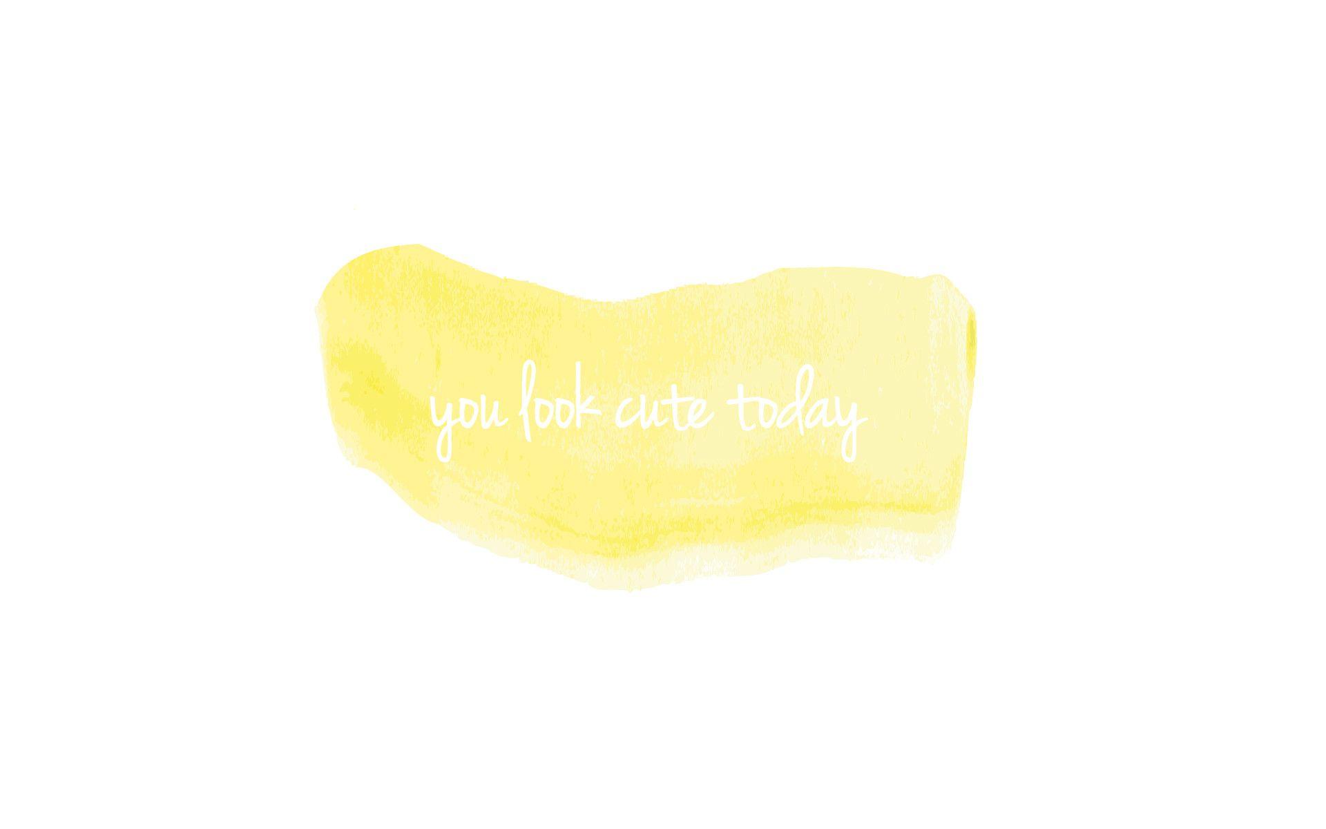 1920x1200 Yellow Watercolor Wallpaper