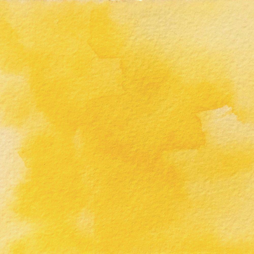 1000x1000 Yellow Watercolor Wallpaper