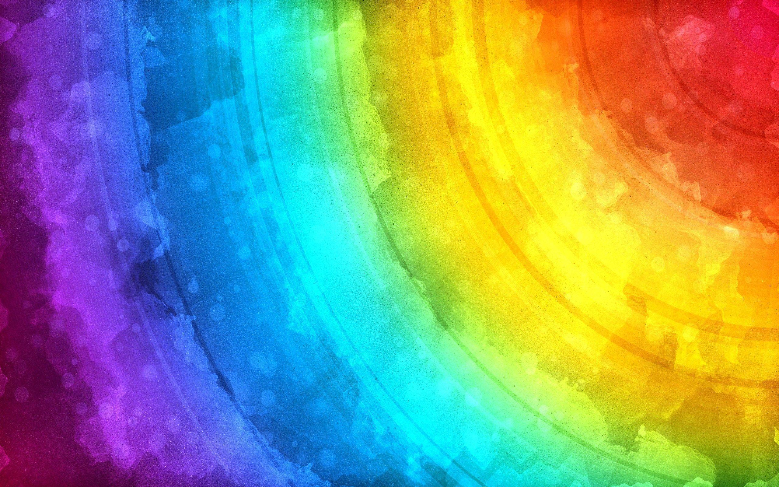 2560x1600 Rainbow Watercolor Wallpaper