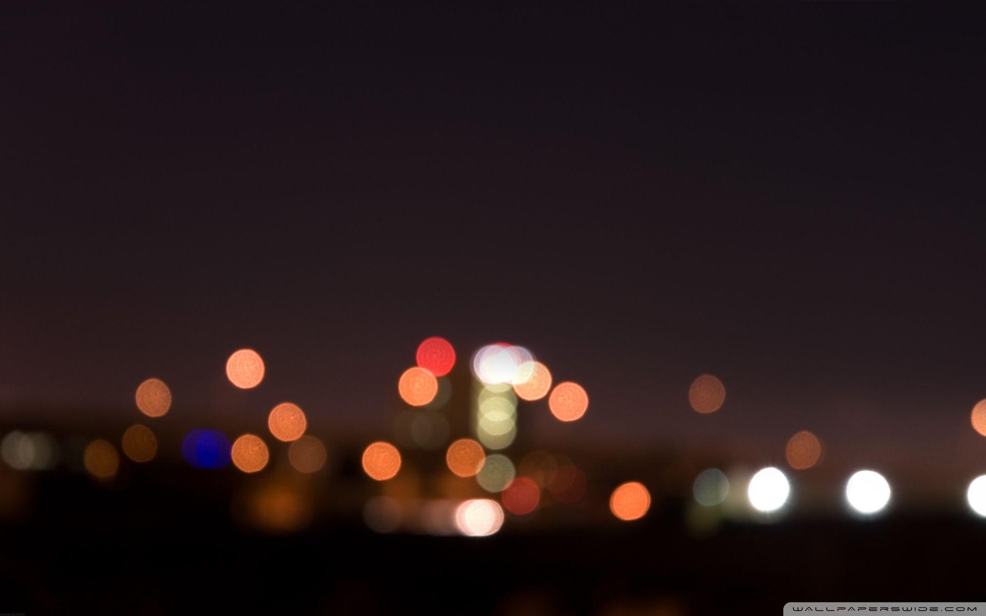 1920x1200 City Night Lights Bokeh Ultra HD Desktop Background Wallpaper for 4K UHD TV : Multi Display, Dual Monitor : Tablet