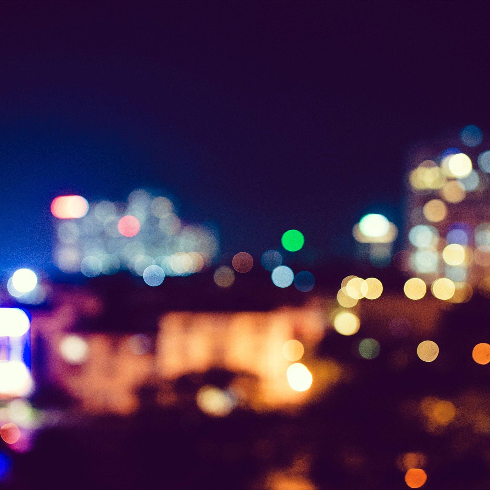 2048x2048 Dark Bokeh Wallpaper .