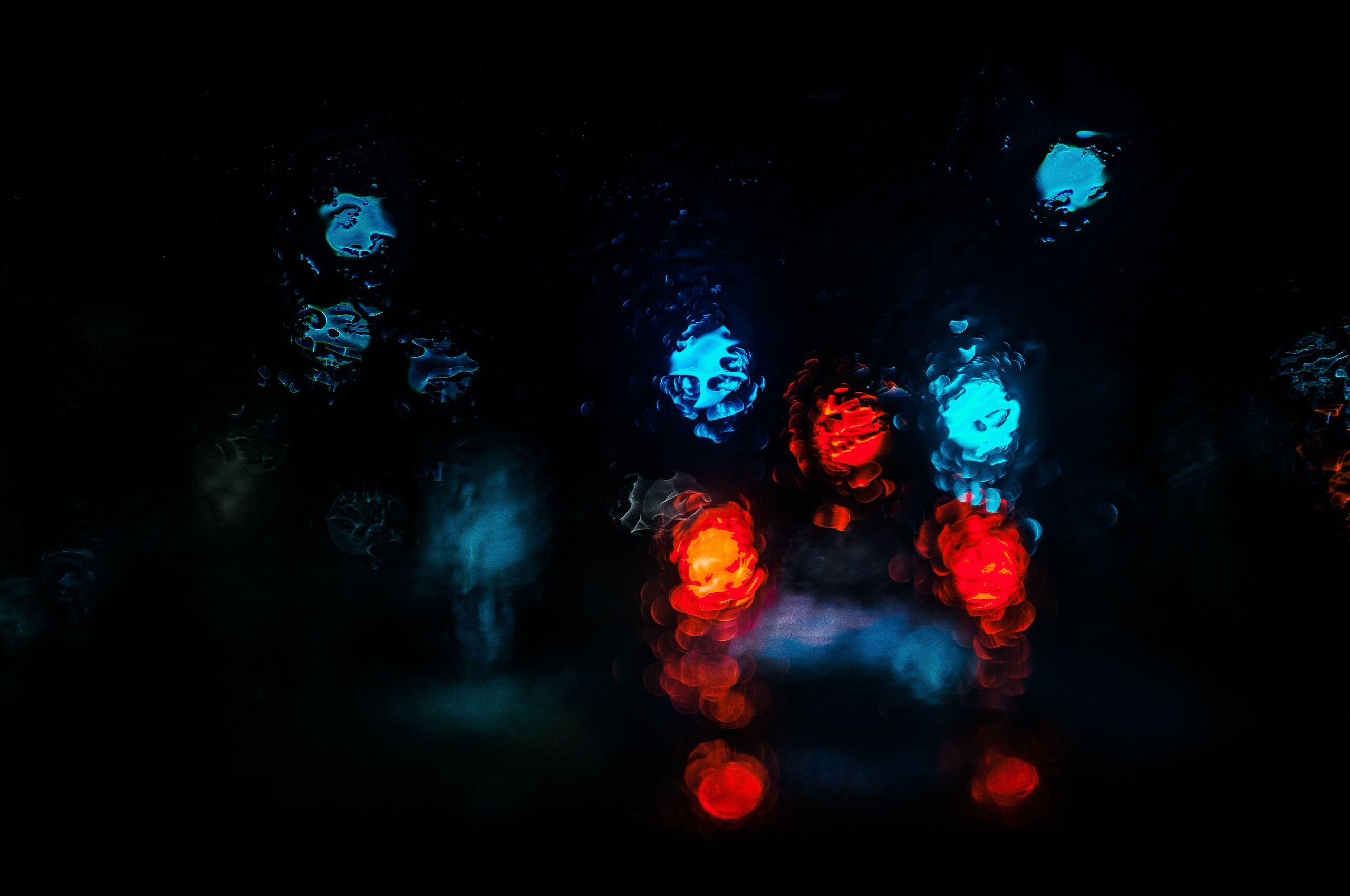 2560x1700 Light Dark Night Bokeh Rain Chromebook Pixel HD 4k Wallpaper, Image, Background, Photo and Picture