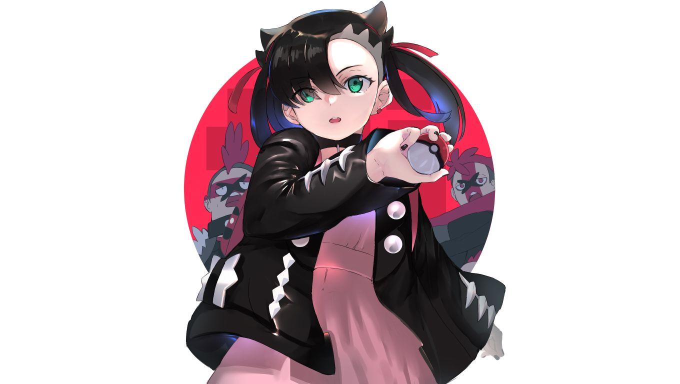 1360x768 Pokémon Sword And Shield Computer Wallpaper