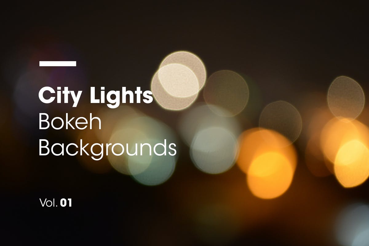 1200x800 City Lights. Bokeh Background. Vol. 01 by devotchkah on Envato Elements