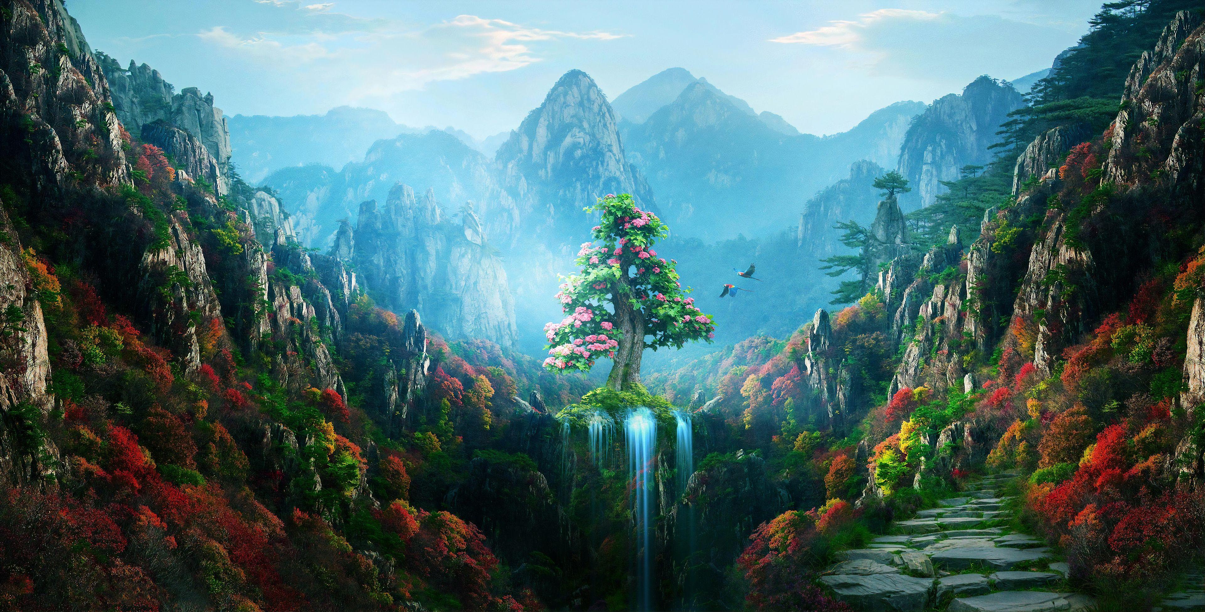 3840x1953 Cool 4K Wallpaper Nature .