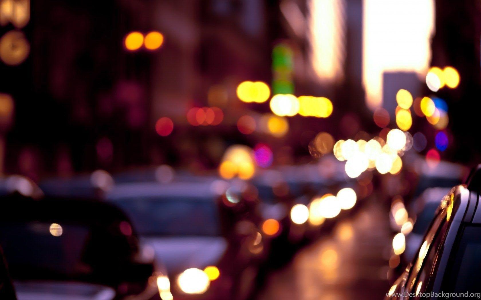 1680x1050 Bokeh, City, Lights, Photo, Fanciful, Evening, HD Wallpaper Desktop Background