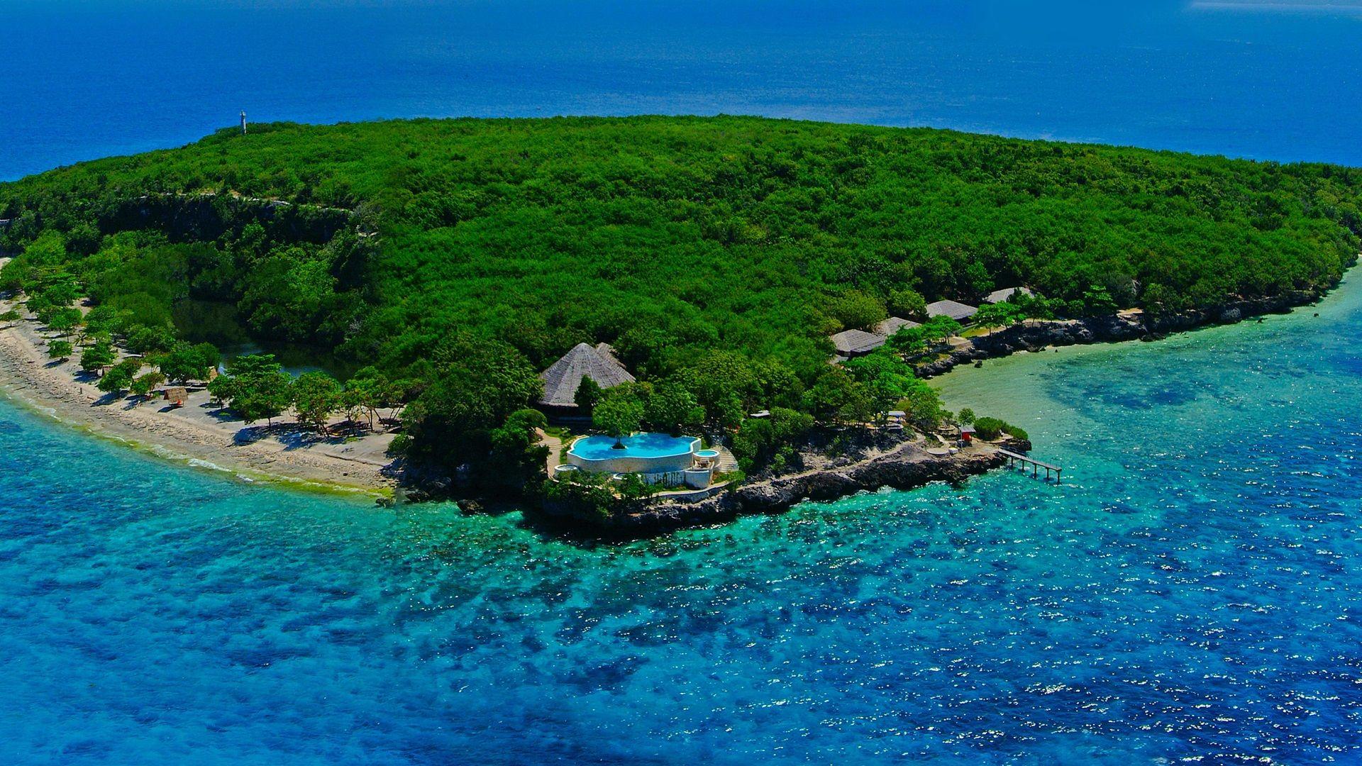 1920x1080 Download Wallpaper 1920x1080 Sumilon island, Cebu, Philippines, sea