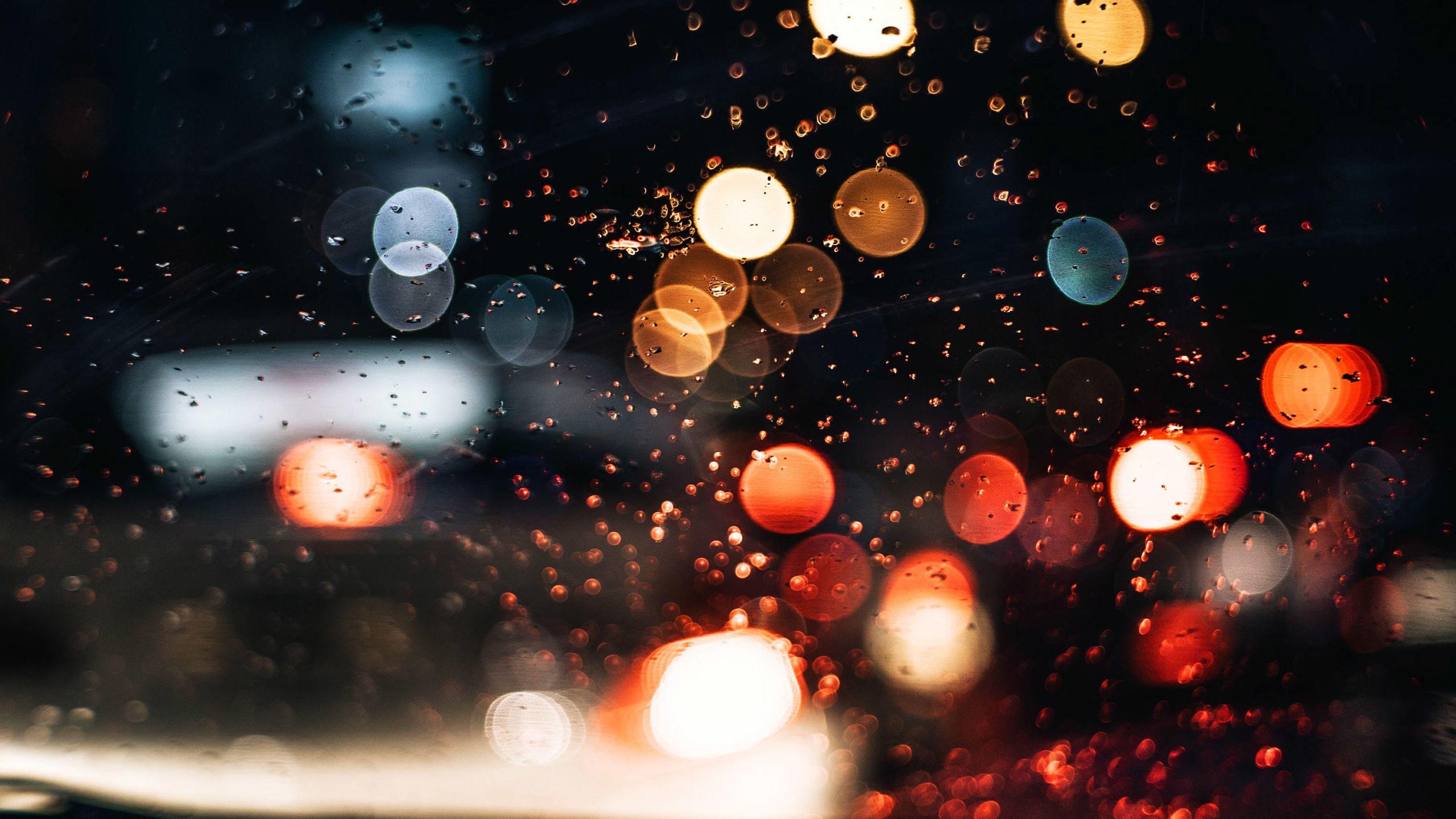 2560x1440 Download 2560x1440 wallpaper dark, lights, bokeh, art, dual wide, widescreen 16: widescreen, 2560x1440 HD image, background, 18034