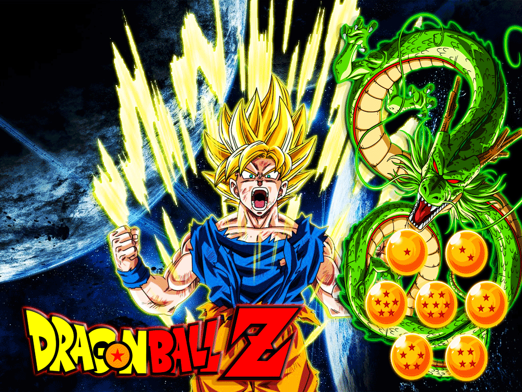 1024x768 Goku DBZ Wallpaper