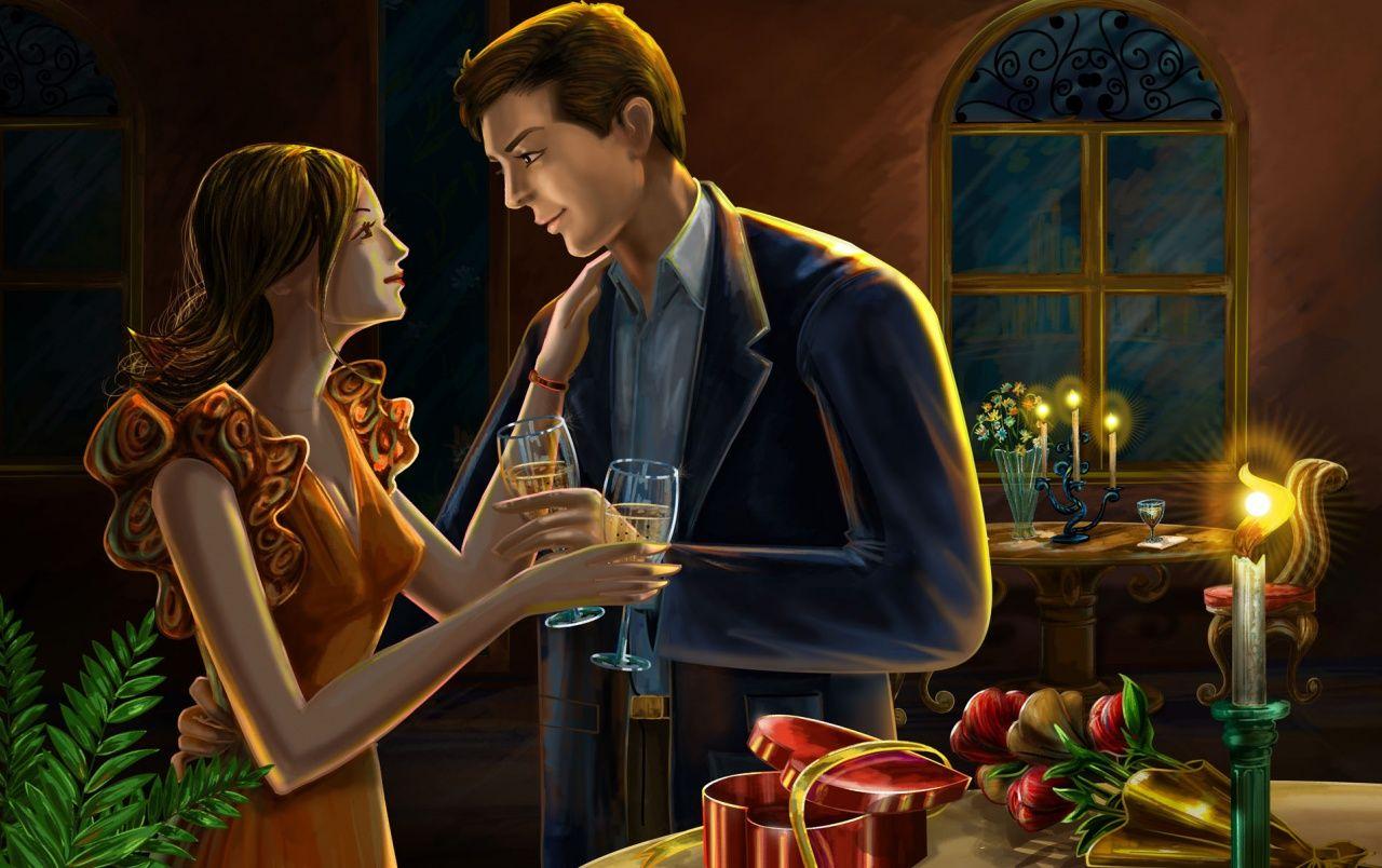 1280x804 Romantic Dinner wallpaper. Romantic Dinner