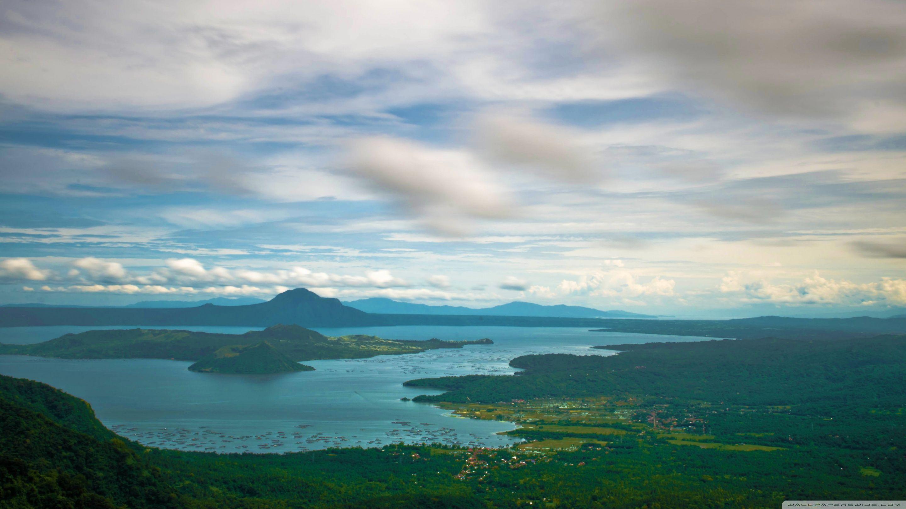 2880x1620 Taal Volcano, Island Of Luzon, Philippines ❤ 4K HD Desktop