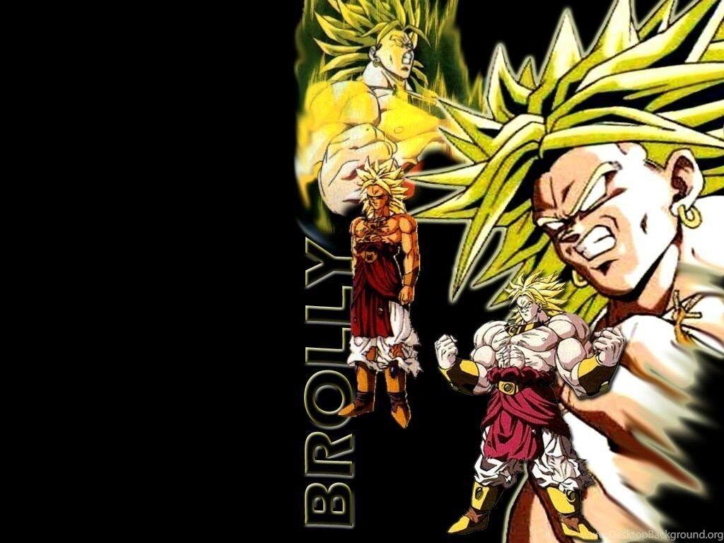 1024x768 Broly Super Saiyan Wallpaper Desktop Background