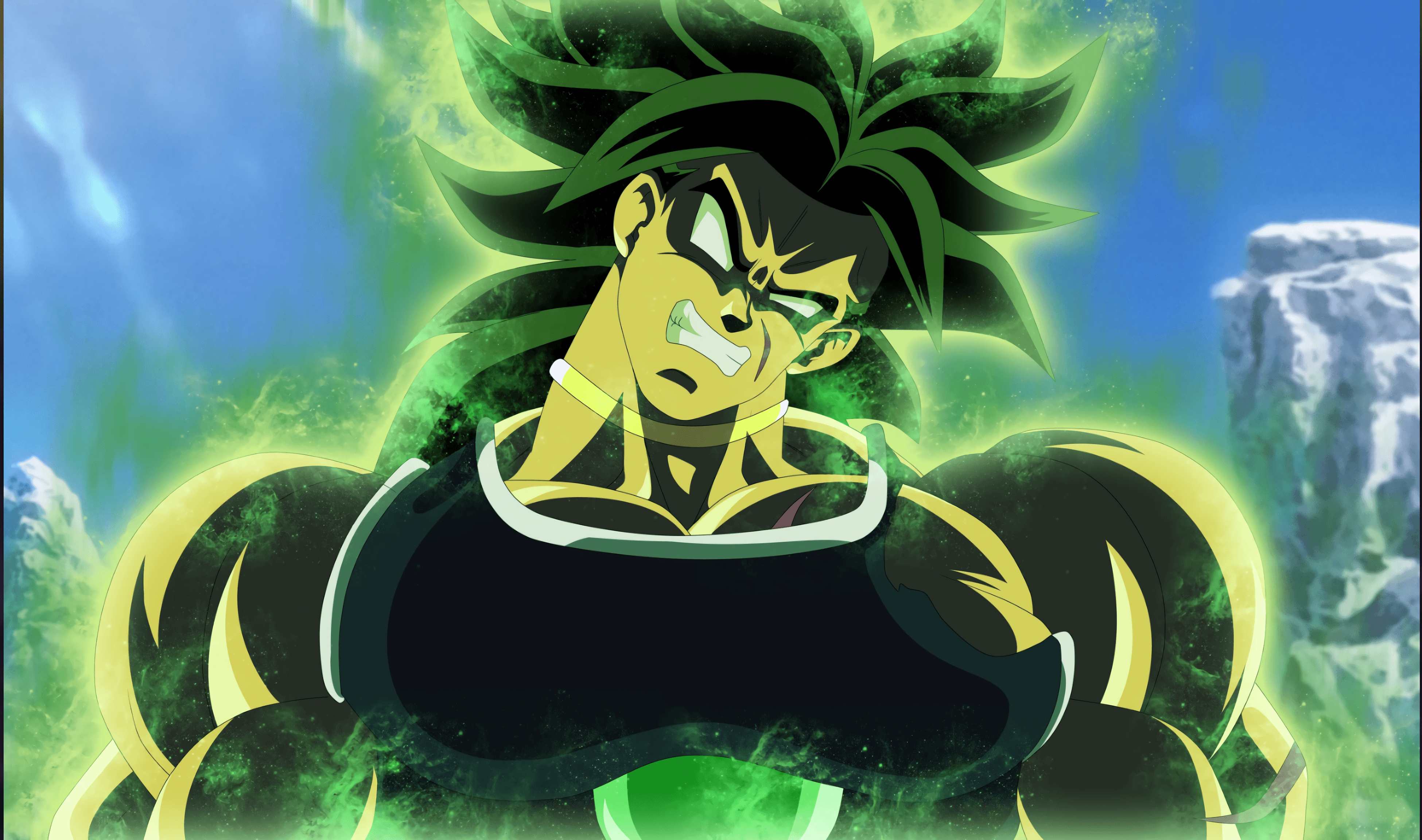 3900x2304 Broly Legendary Super Saiyan Wallpaper HD