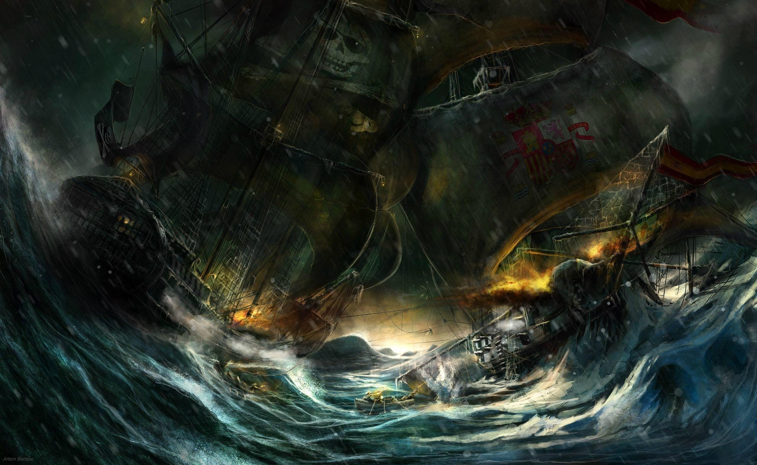 2558x1573 Epic Pirate Wallpaper .
