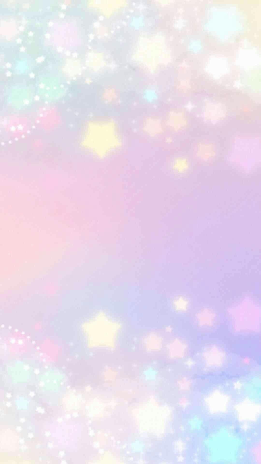 1080x1920 Kawaii Pastel Rainbow Wallpaper