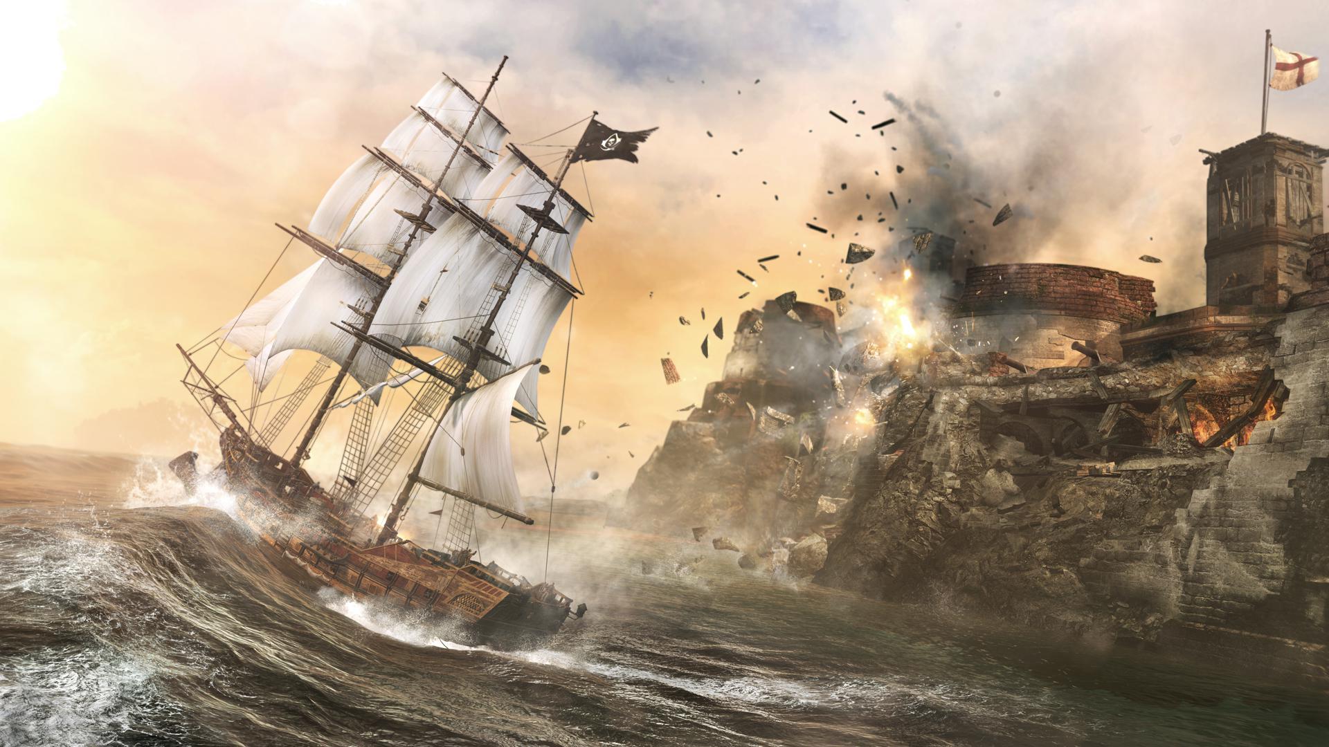 1920x1080 Sea Pirate Wallpaper