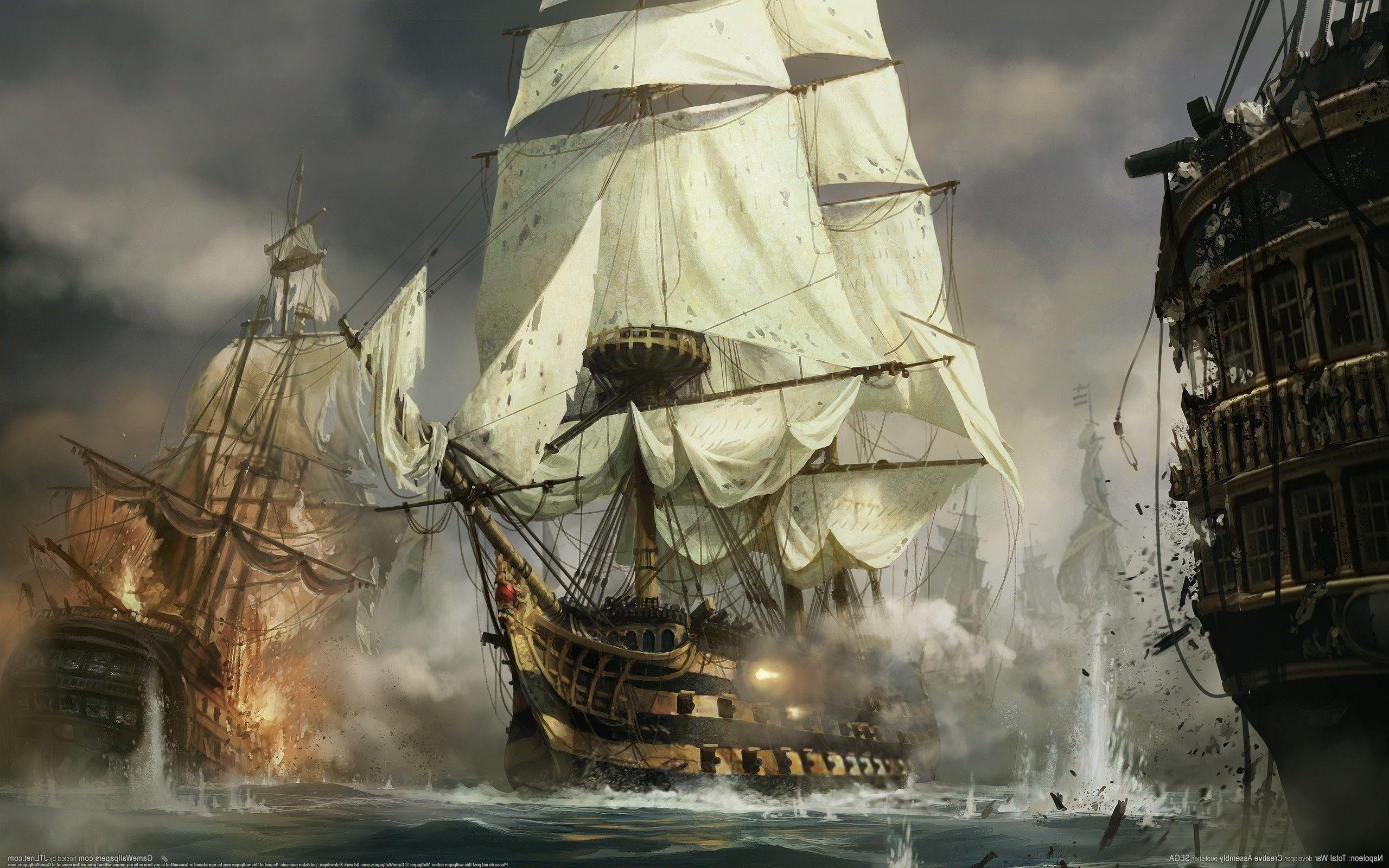 Pirate Battle Wallpapers - Top Free Pirate Battle Backgrounds ...